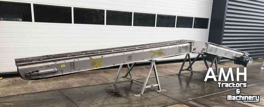 Conveyor  Schneider M400 6700X400 MM OPVOERBAND ELEVATORBAND ELEVATOR BELT FÖRDERBAND STEIGBAND