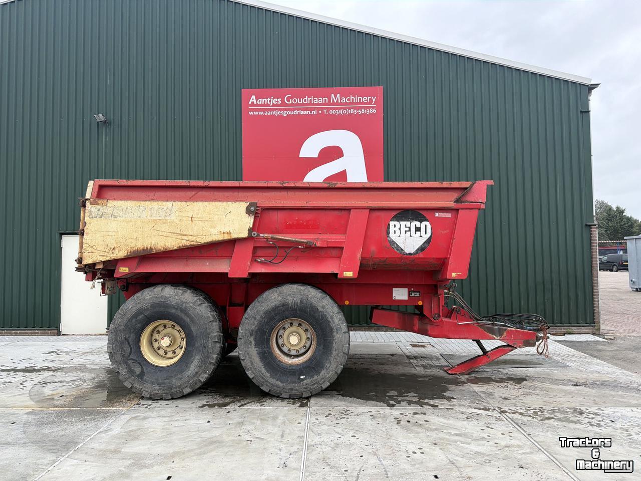 Dumptrailer  Gigant 160 kieper