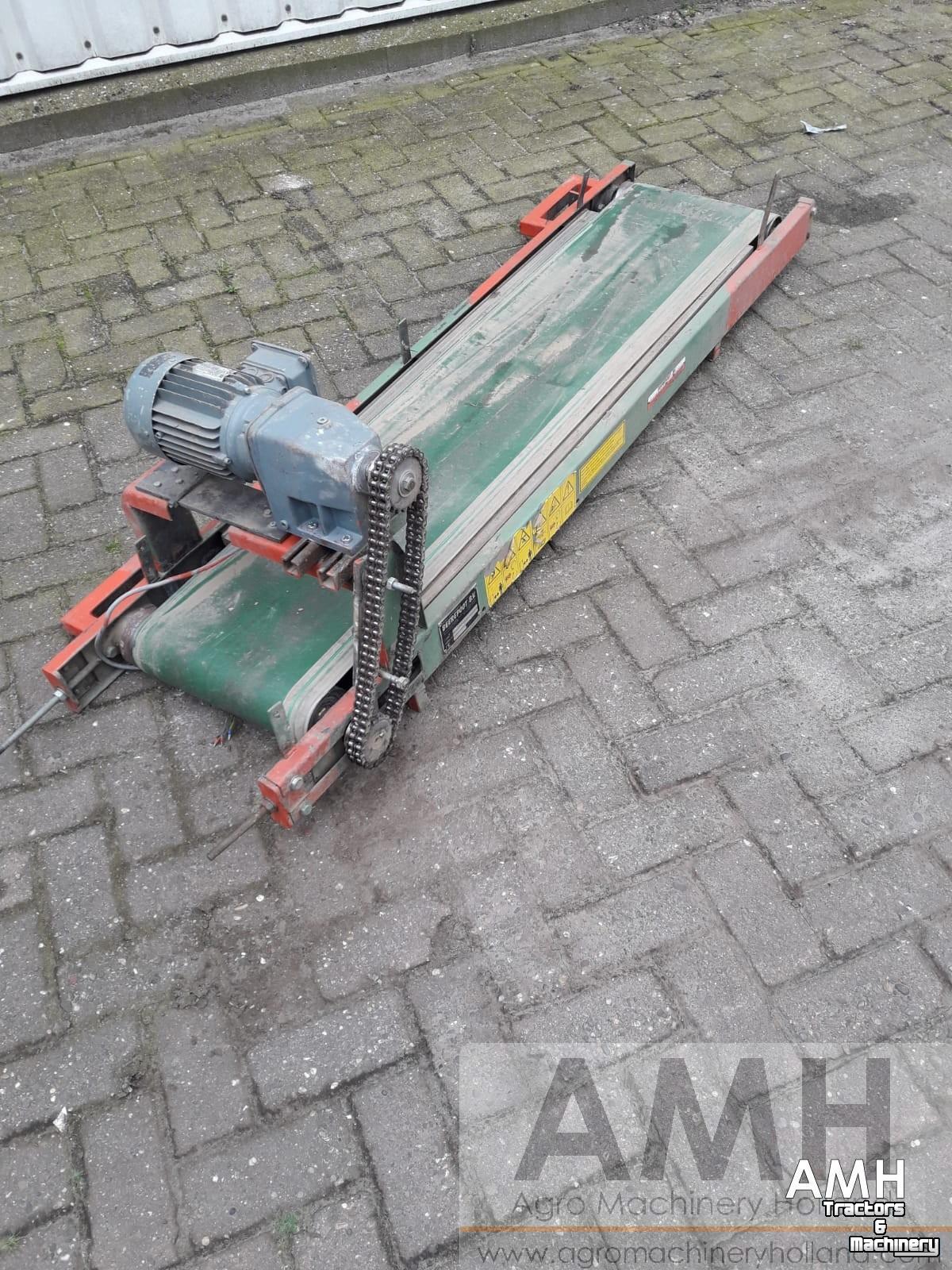 Conveyor De Lignie Vlakke band 1770x400 TRANSPORTBAND VLAKKE BAND FLAT BELT CONVEYOR BELT FLACHBAND FÖRDERBAND