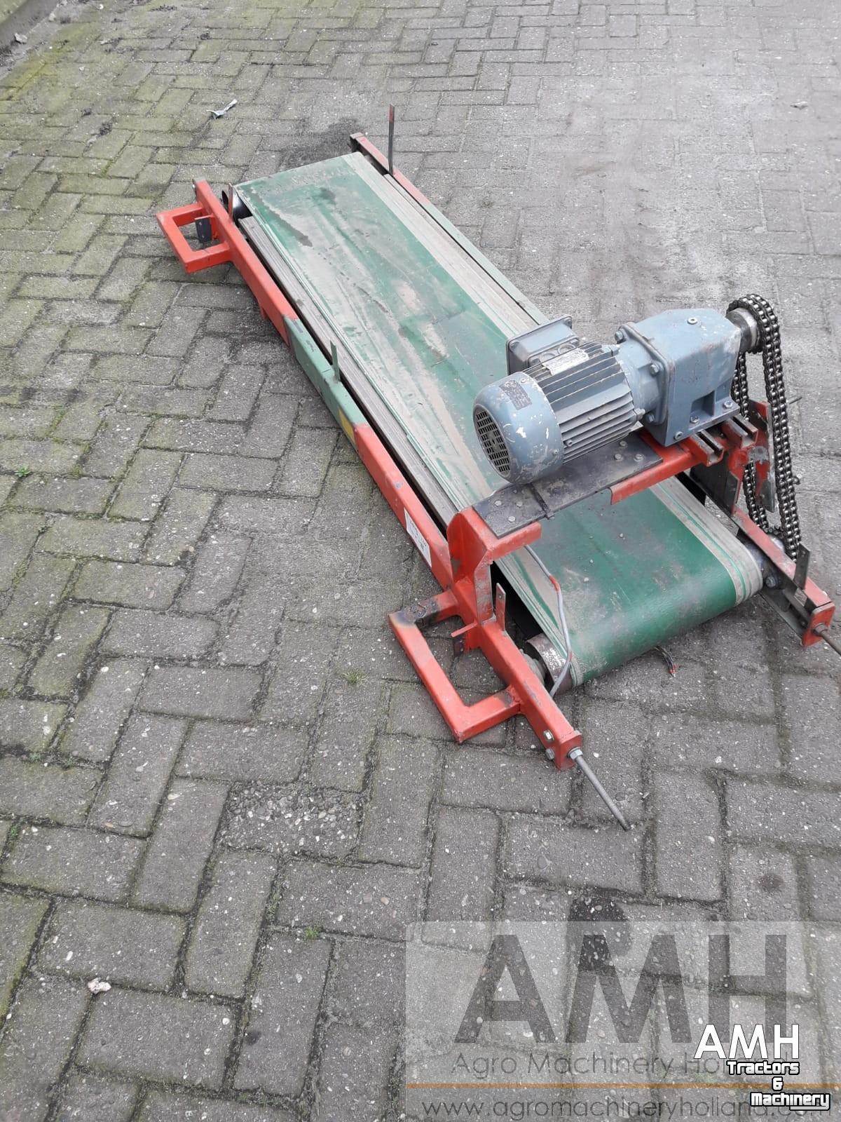 Conveyor De Lignie Vlakke band 1770x400 TRANSPORTBAND VLAKKE BAND FLAT BELT CONVEYOR BELT FLACHBAND FÖRDERBAND