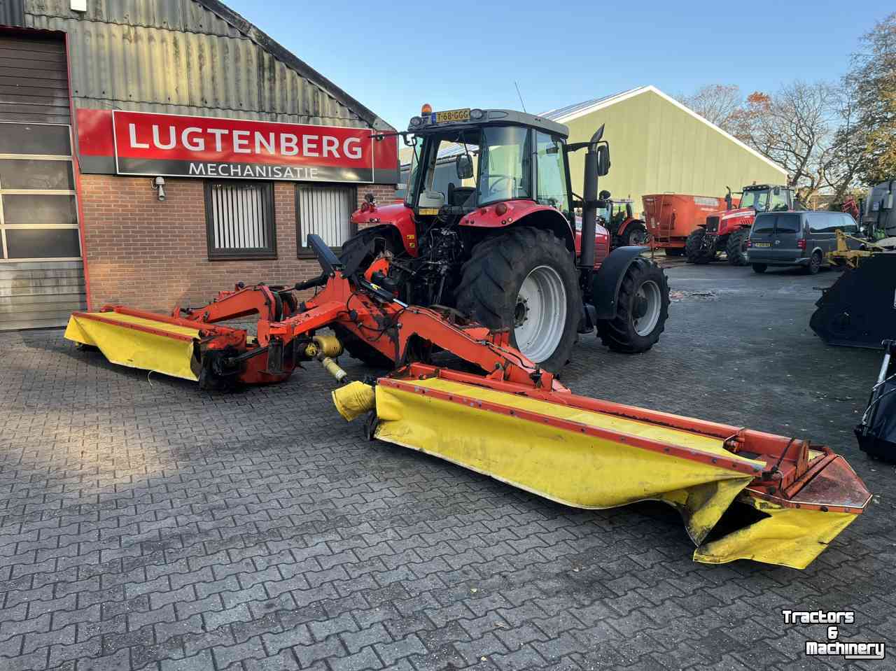 Mower Fella SM 911 TL triplemaaier, vlindermaaier weidebouwmachines
