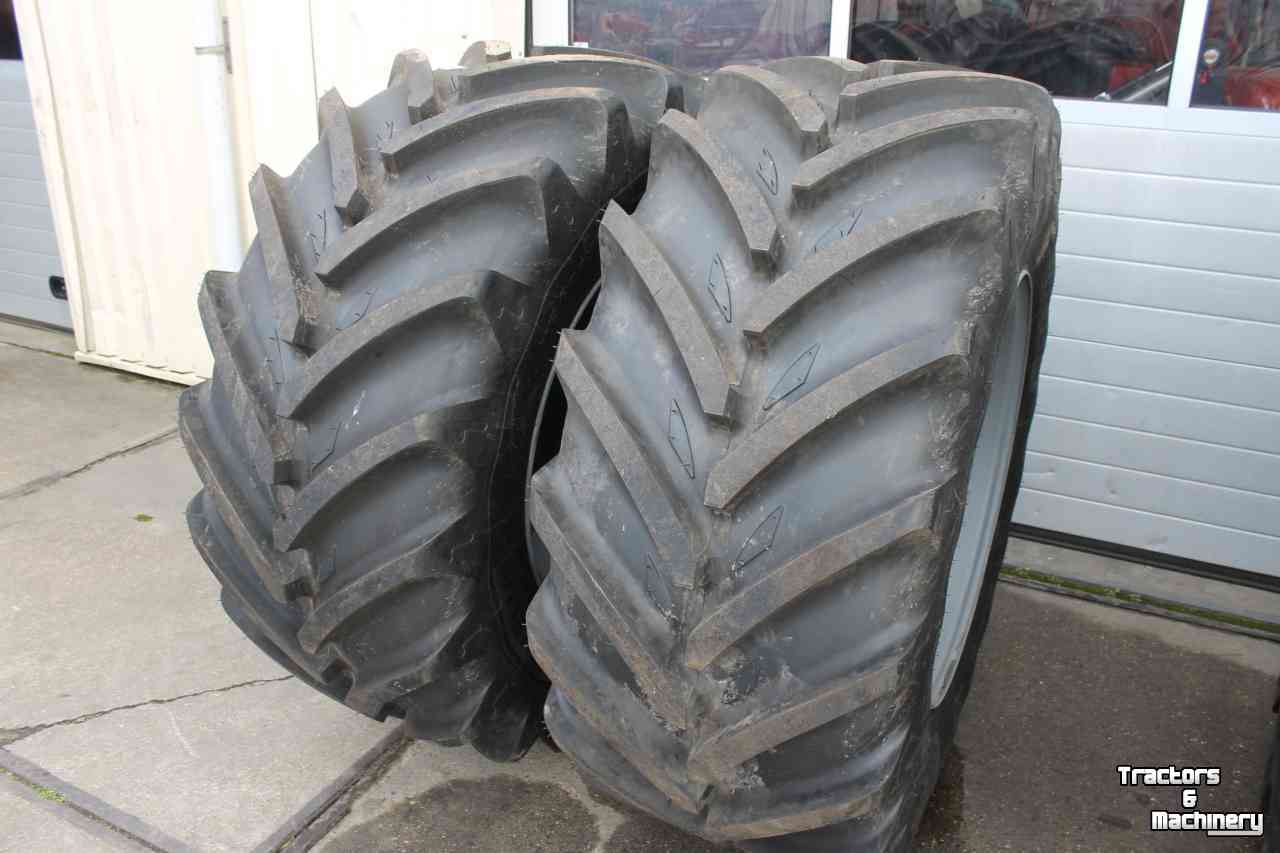 Wheels, Tyres, Rims & Dual spacers Michelin 600/60R30 trekkerbanden voorbanden tractorprofiel op wiel velg 10 gaats