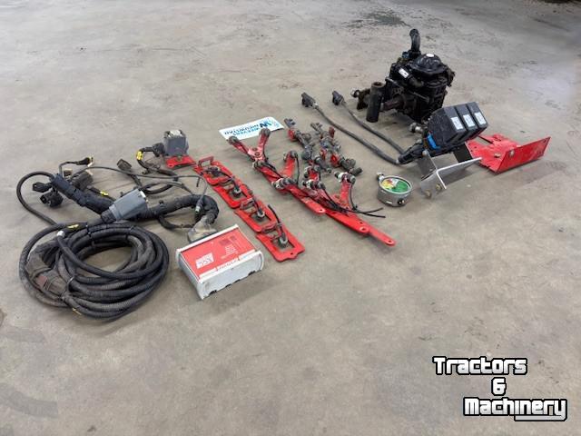 Diverse used spare-parts Grimme SPUITSET
