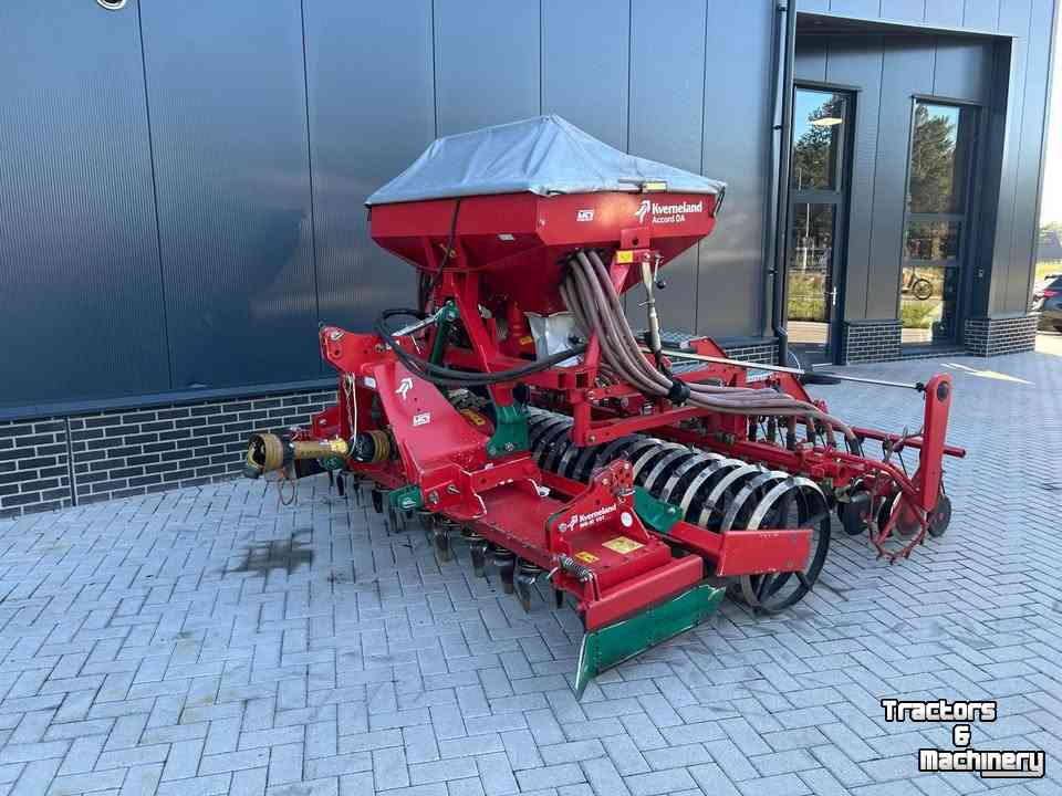 Seed drill Kverneland Zaaicombinatie Rotorkopeg NG-M 140 & DA Pneumatische zaaimachine
