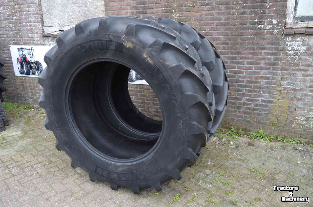 Wheels, Tyres, Rims & Dual spacers Michelin 600/65r38