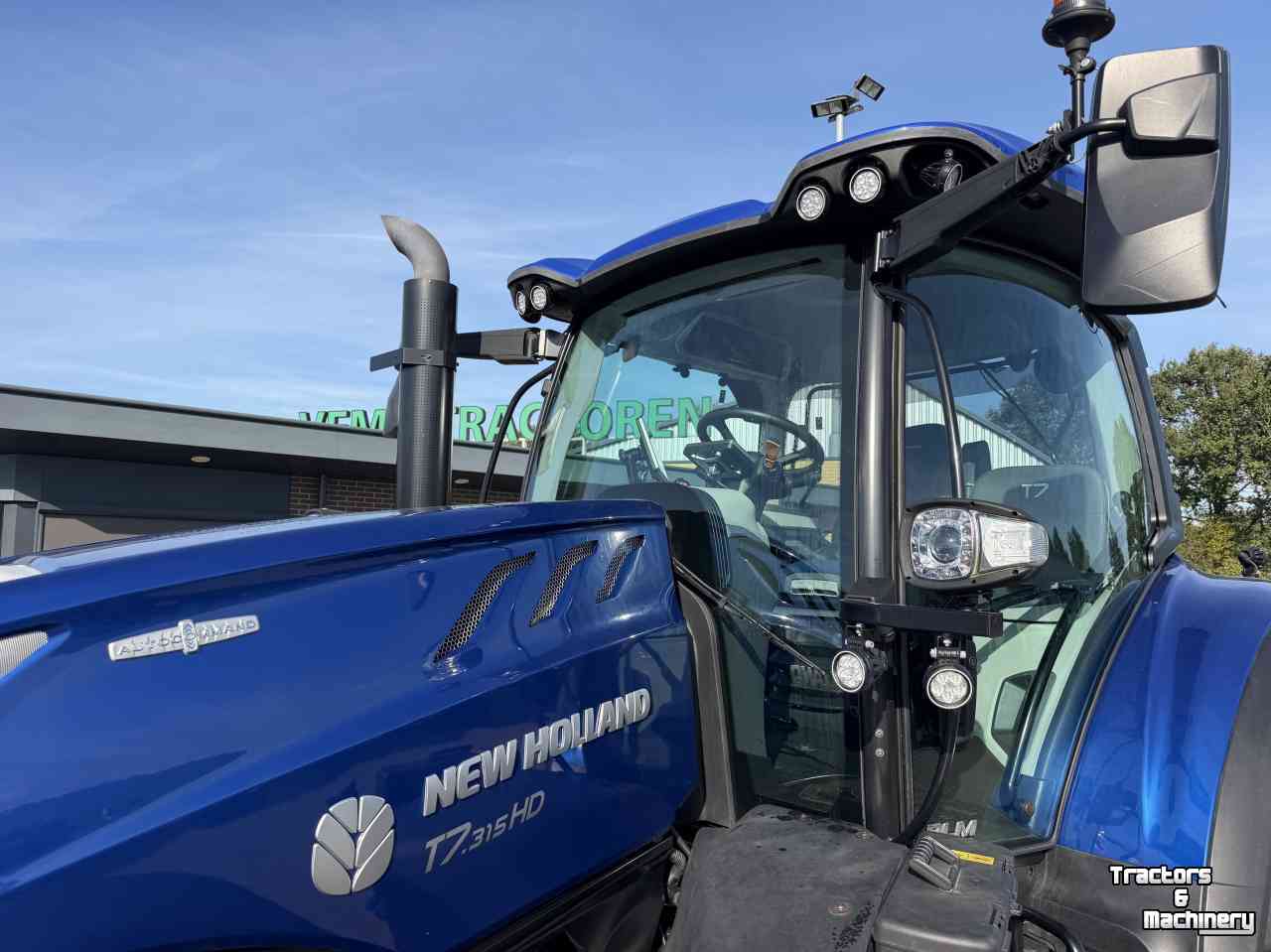 Tractor New Holland T7.315HD PLMi 2025 320 UUR + GPS DEMO!!!