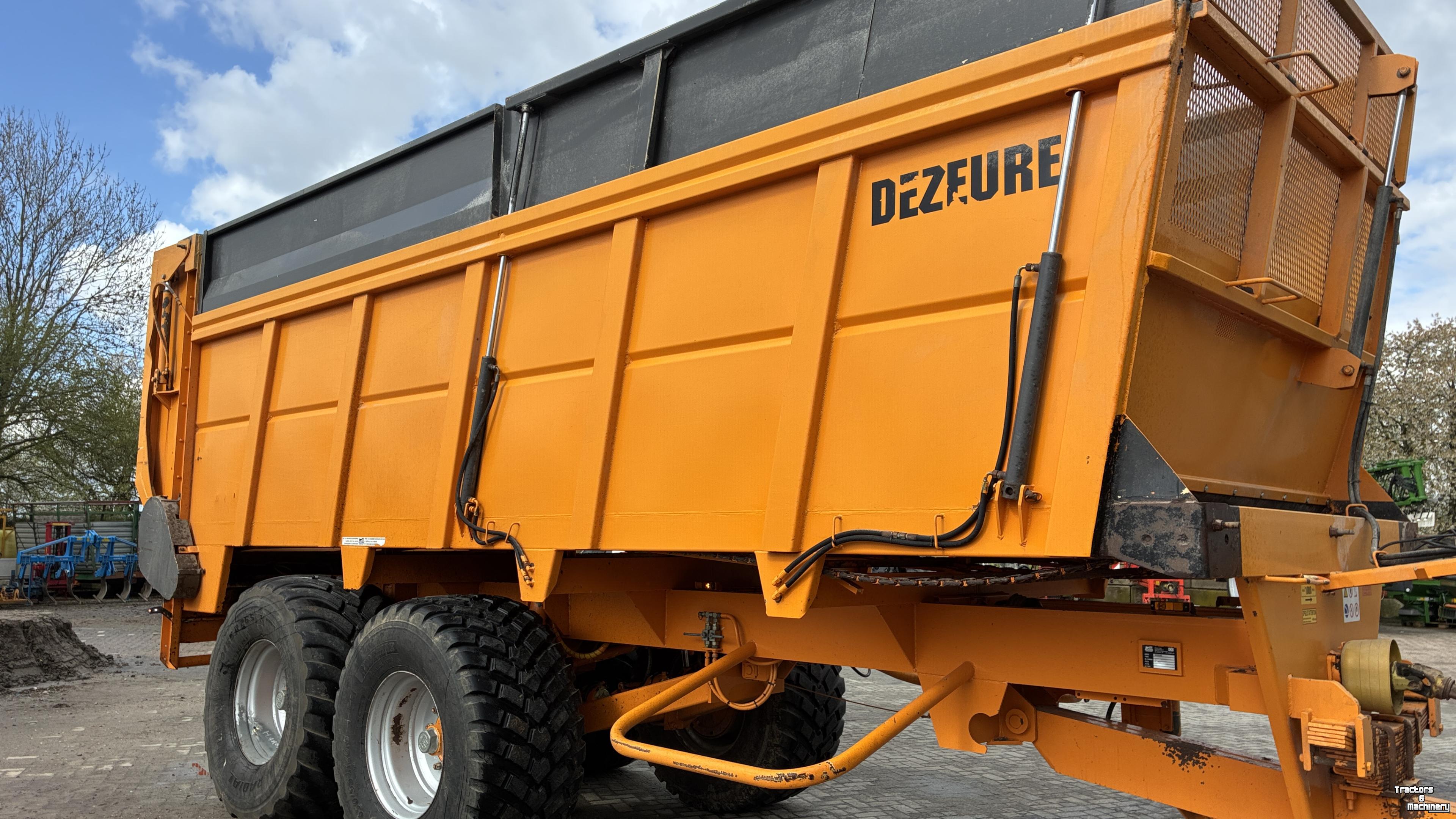 Ramp trailer Dezeure Dezeure S 24