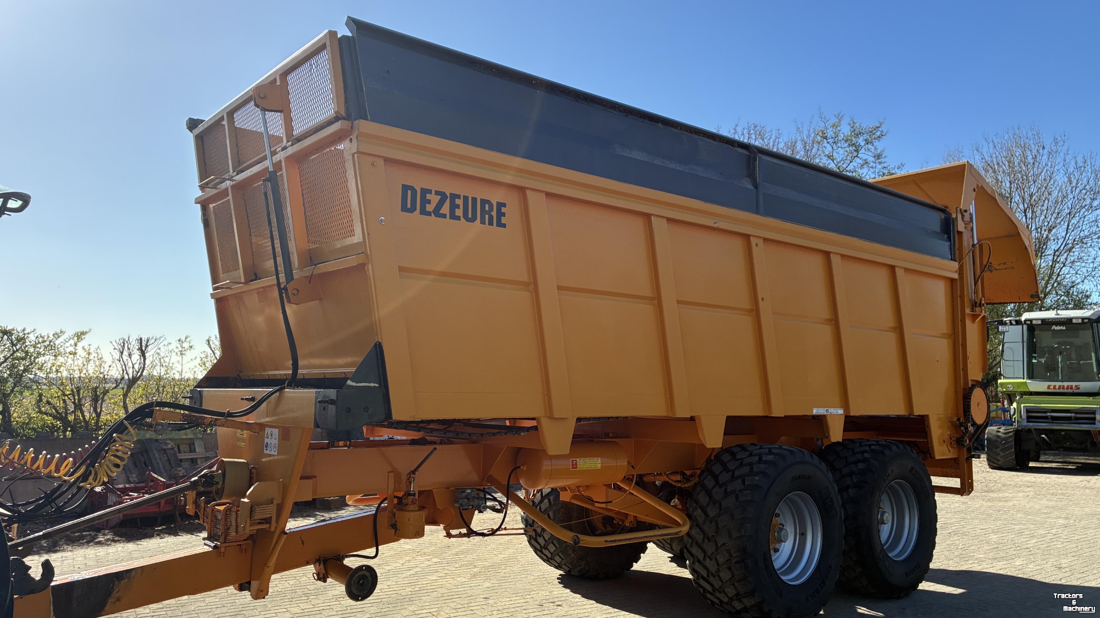 Ramp trailer Dezeure Dezeure S 24
