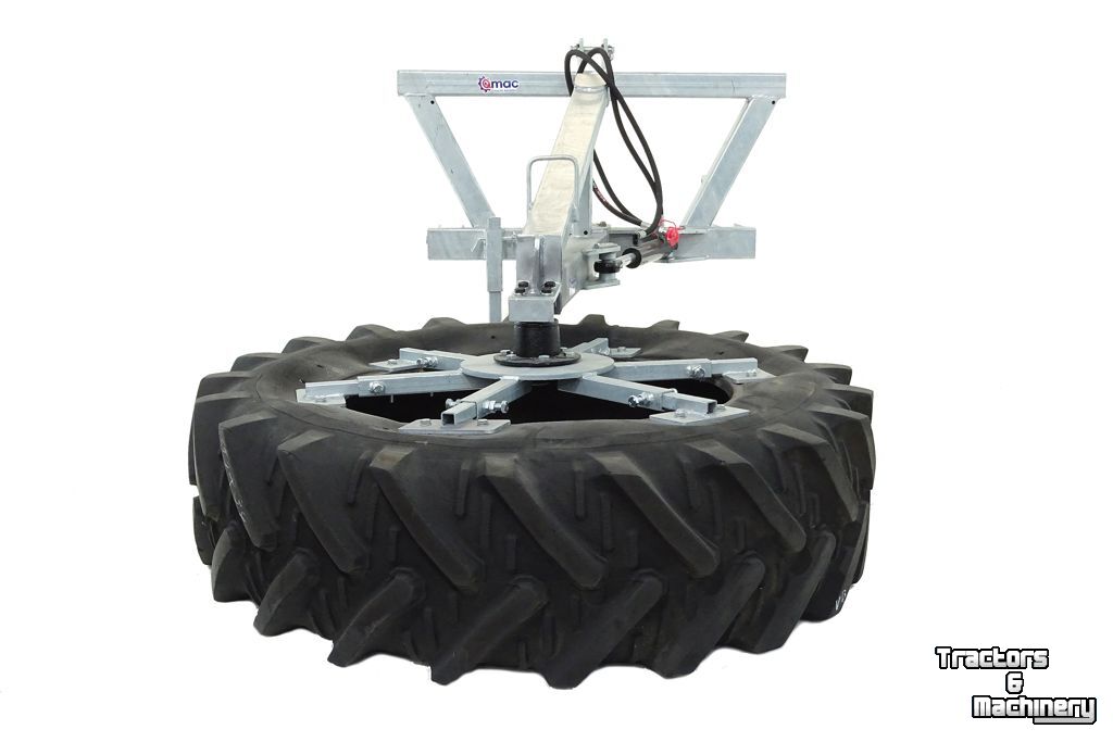 Feed sweeper wheel Qmac VBV120 Voerveegband / Voerbandveger 