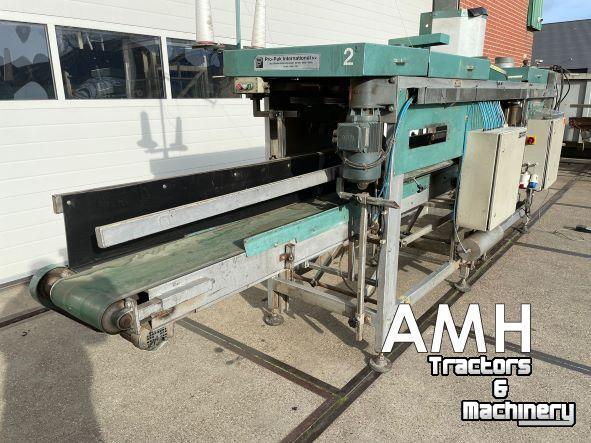Other conveying equipment and accessories Pro-Pak BSM-1 6300X1050 ROLVERPAKKER AUTOMAAT ROLLSTOCKBAGGER NETZVERPACKUNGSMASCHINE