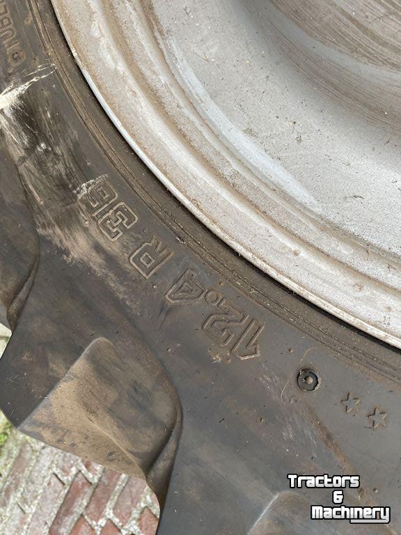 Wheels, Tyres, Rims & Dual spacers Alliance Case Mx 150 - 170 cultuurwielen