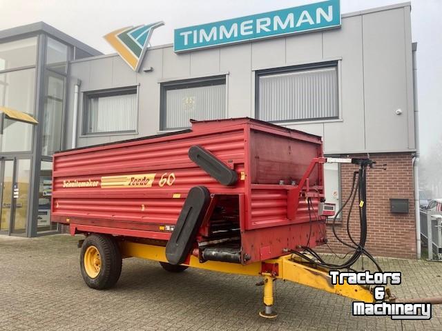 Forage feedwagon / Forage dosage wagon Schuitemaker Schuitemaker Feedo 60 Voerverdeelwagen