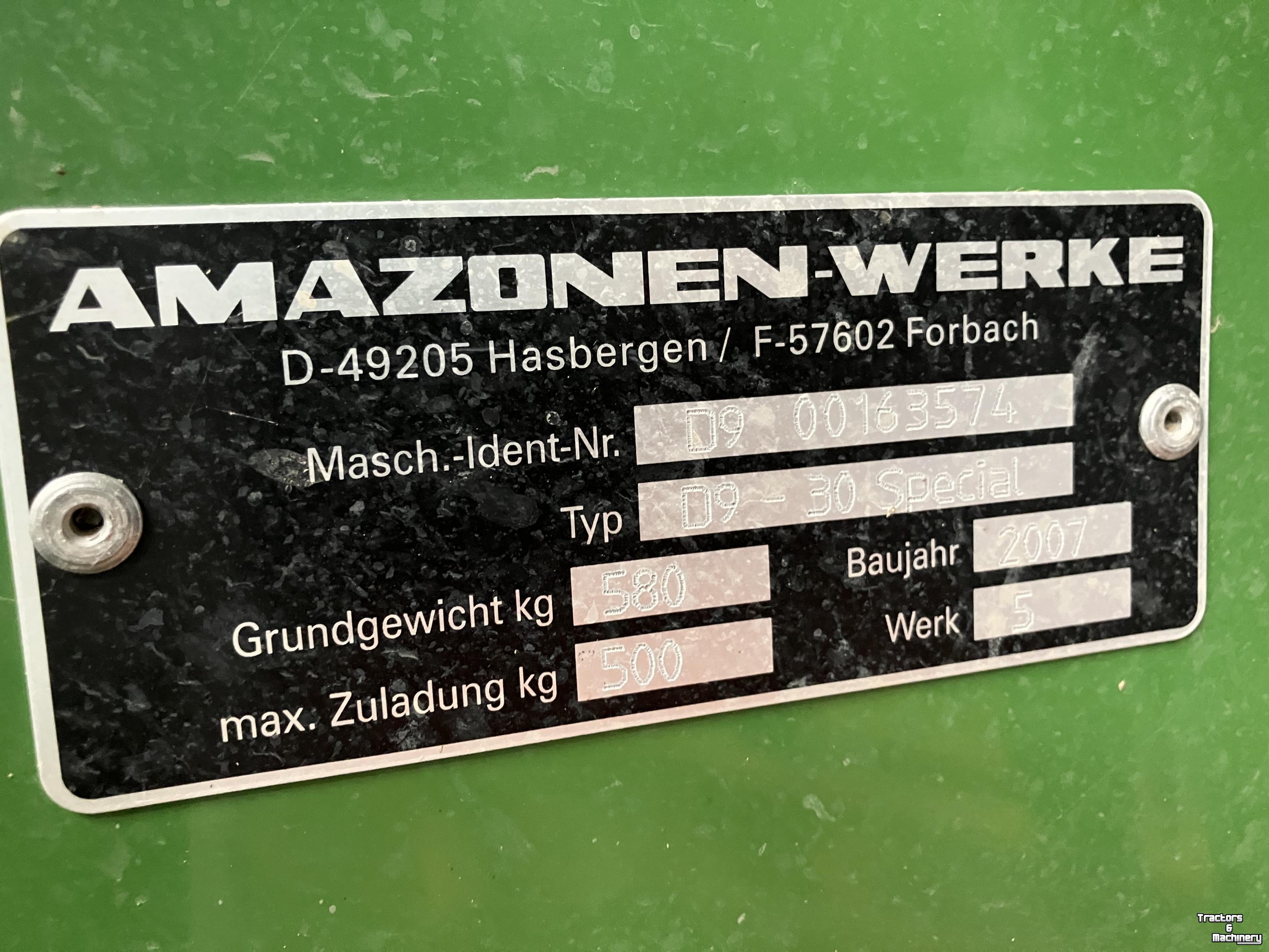 Seed drill Amazone D9-30 Special
