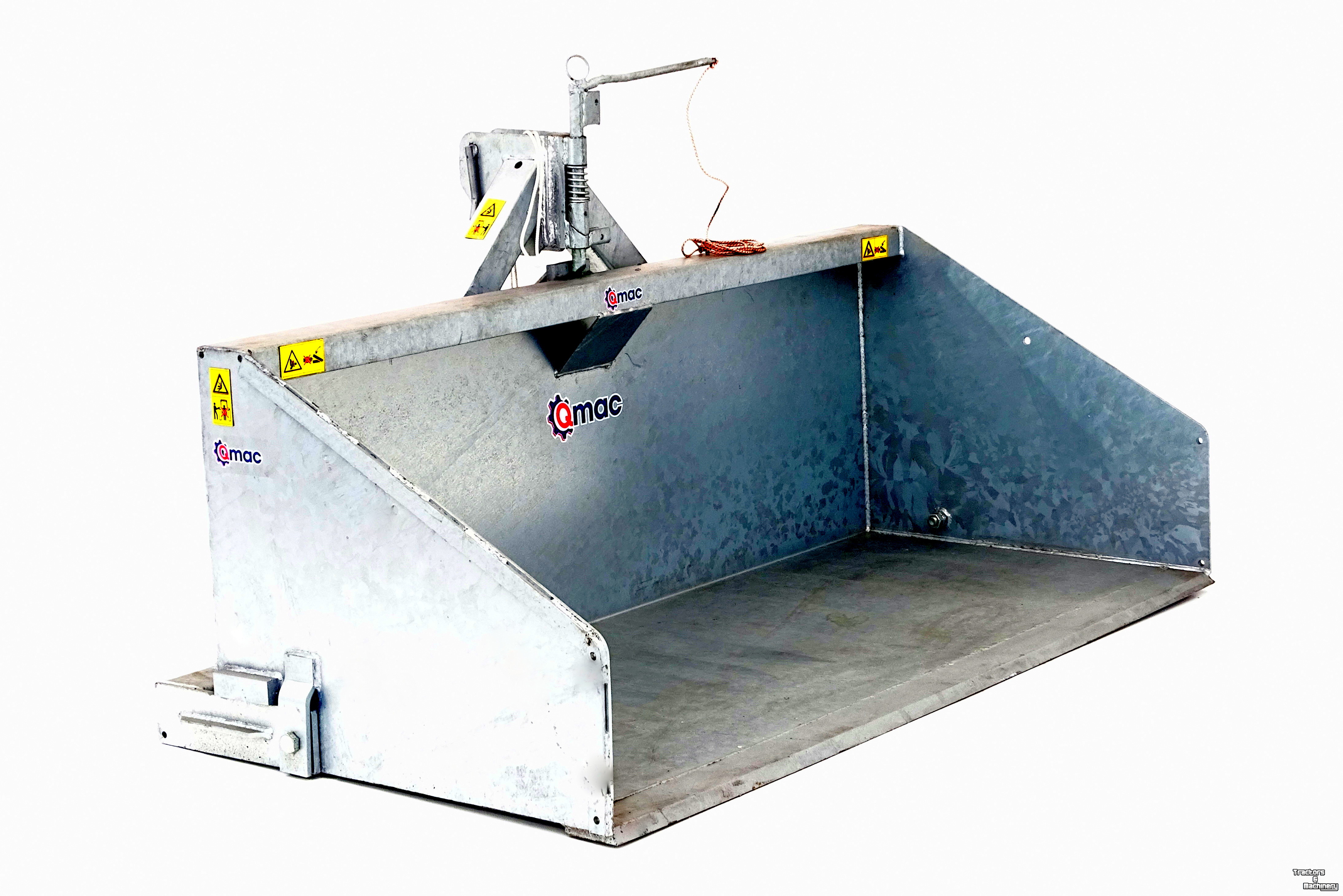 Tractor tipping boxes Qmac TB200 Trekkerbak / Transportbak