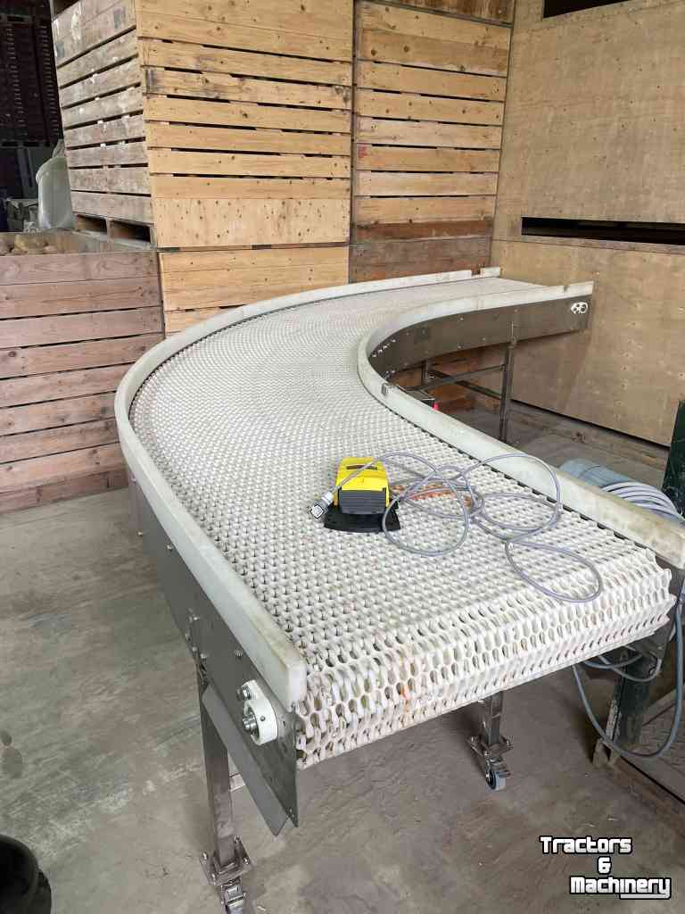 Conveyor  Bochtband, RVS