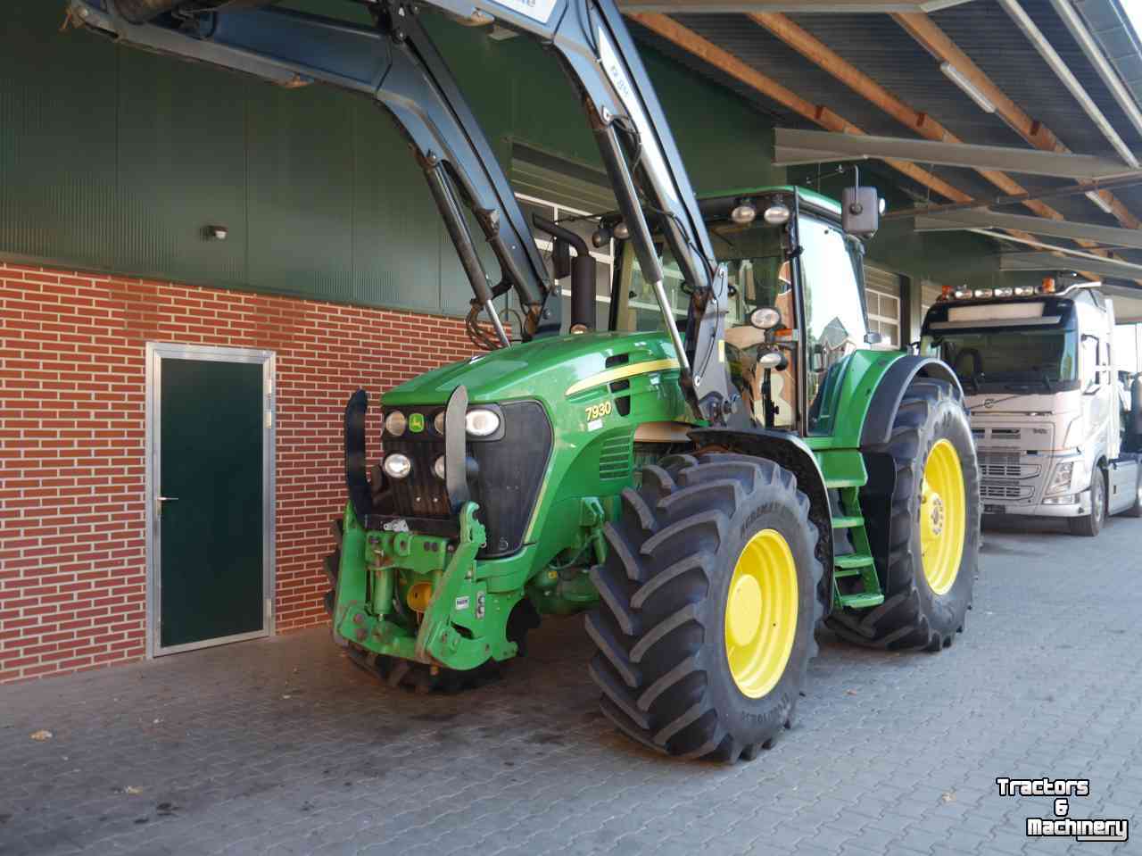 Tractor John Deere 7930 AP + Quicke Q8m lader