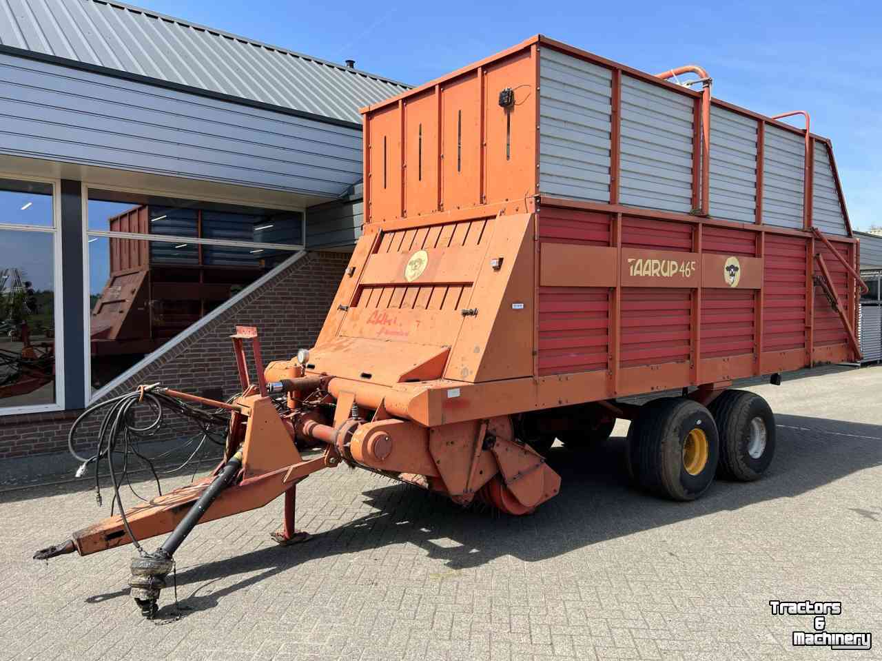 Self-loading wagon Taarup 465 opraapwagen