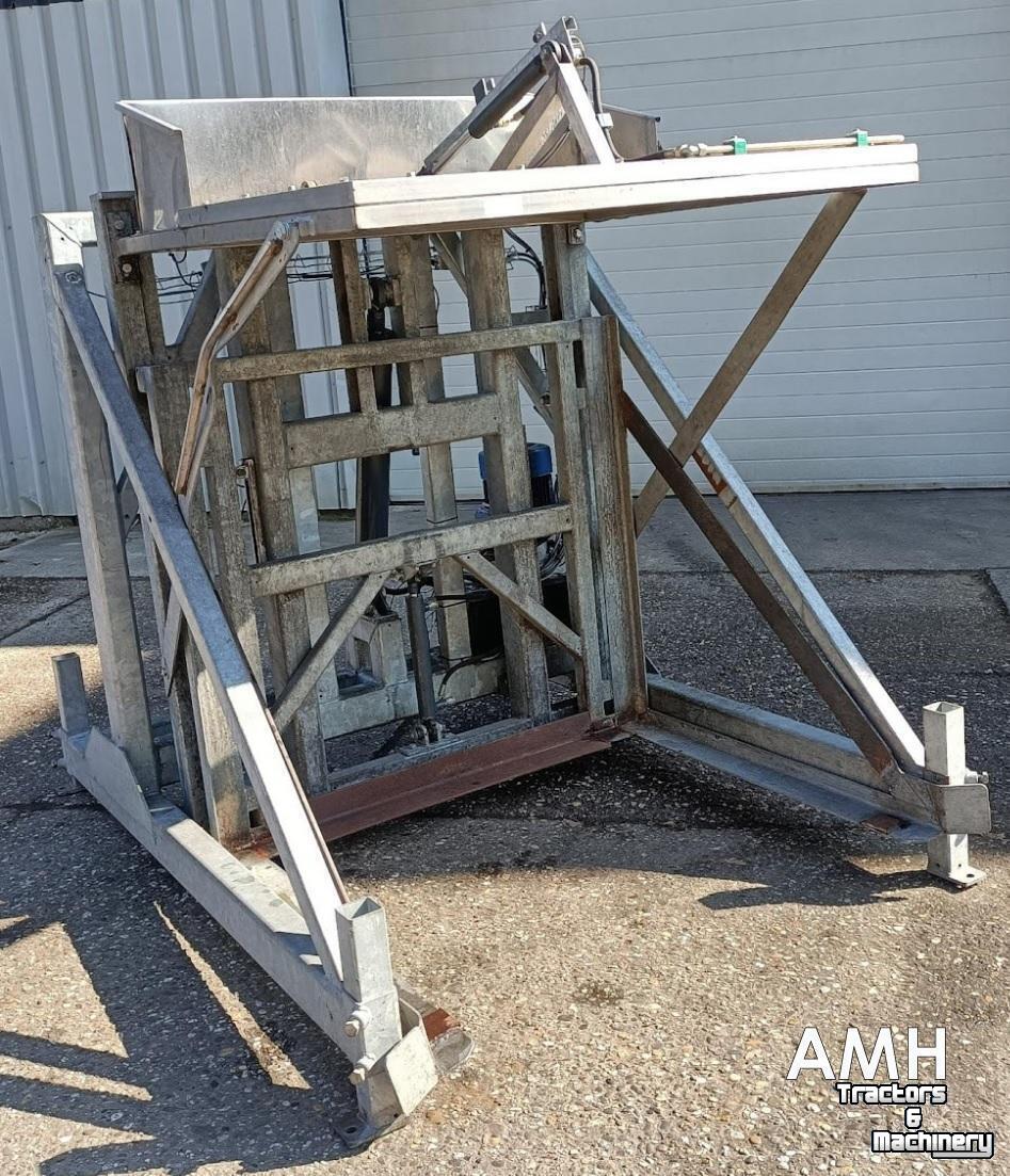 Bulk box tipper Mountec Kistenkantelaar MKK-1200 1800X2300X2000 Kisten kantelaar lediger box tipper kistenkipper