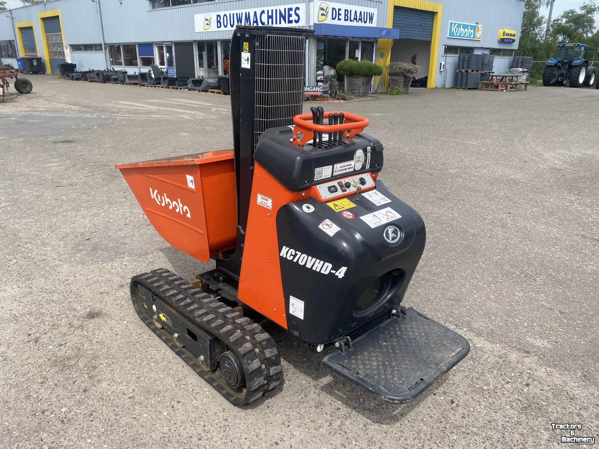 Tracked Earth-dumper Kubota KC 70 VHD-4 Rupsdumper