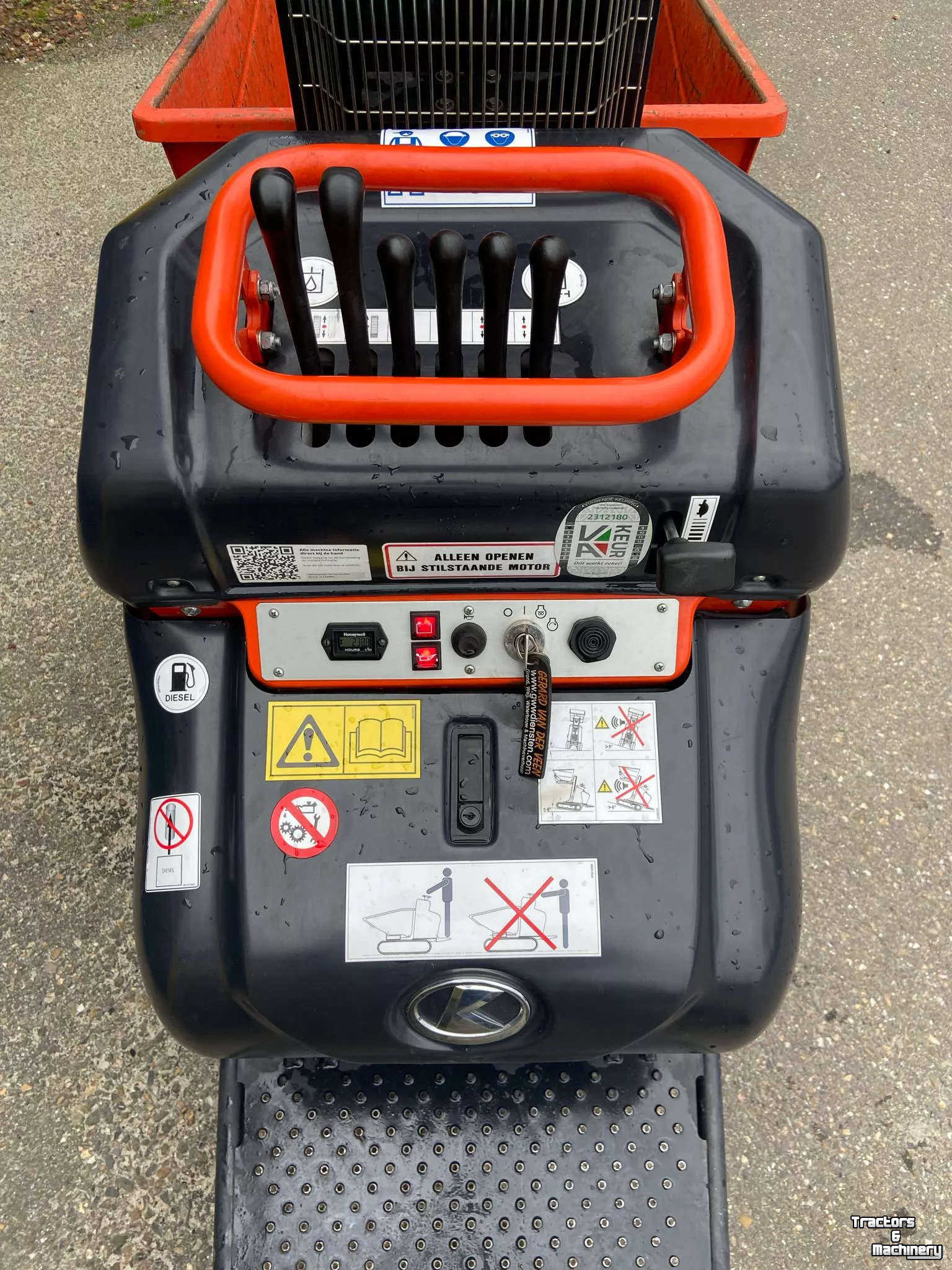 Tracked Earth-dumper Kubota KC 70 VHD-4 Rupsdumper