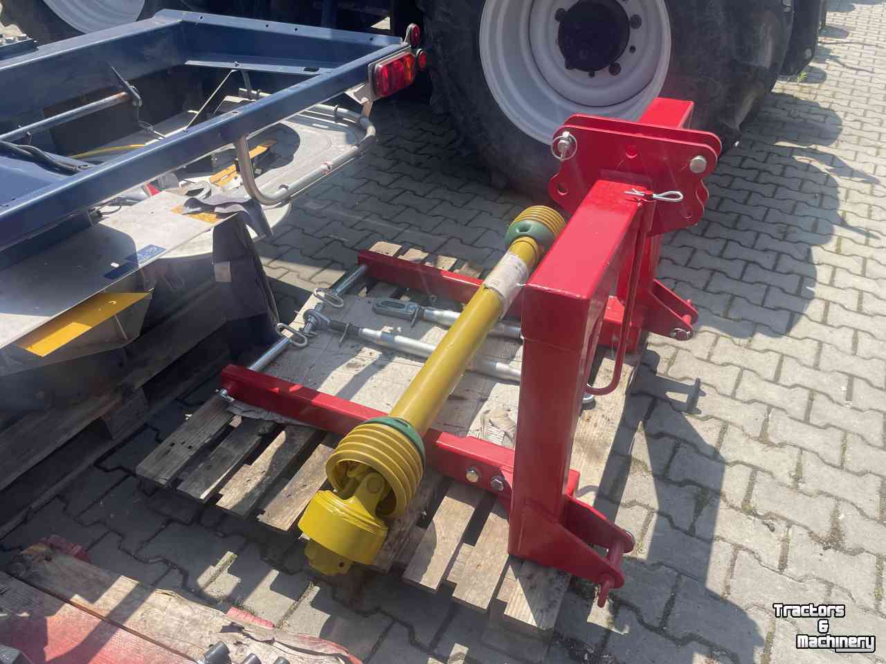 Rotary Harrow Tulip Front bok met lange  aftakas