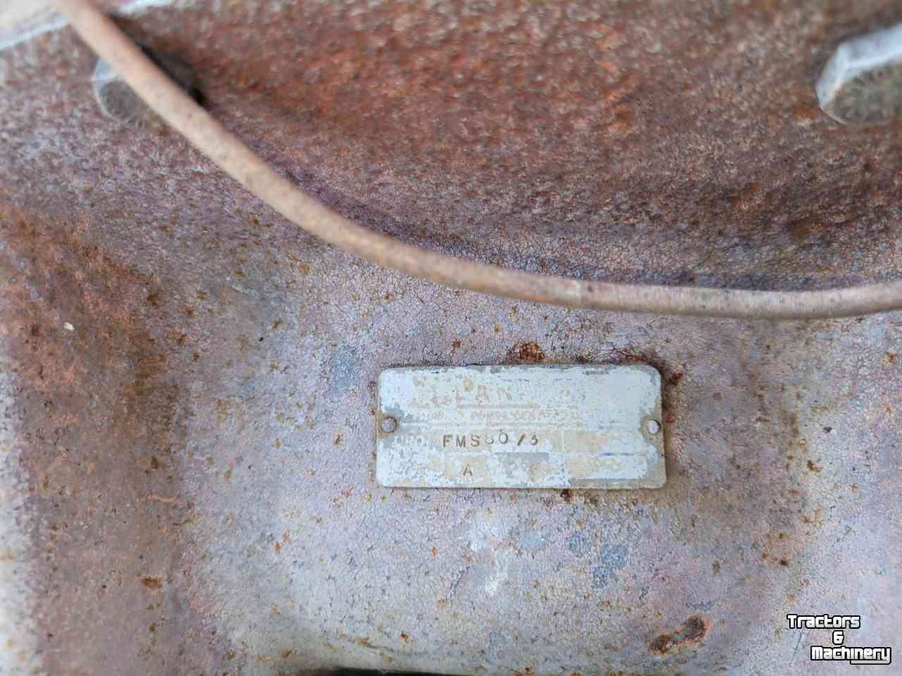 Stationary engine/pump set DAF Motorpompset 6 cilinder Daf 615 met Landini fms80/3 pomp