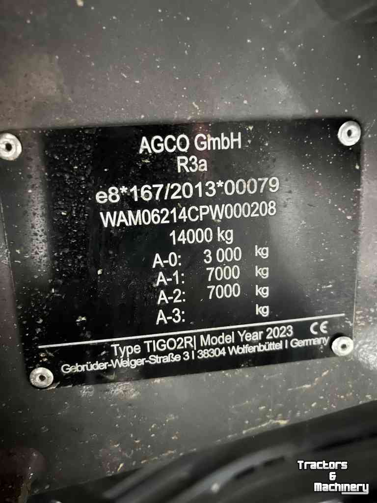 Self-loading wagon Fendt Tigo 50 MS