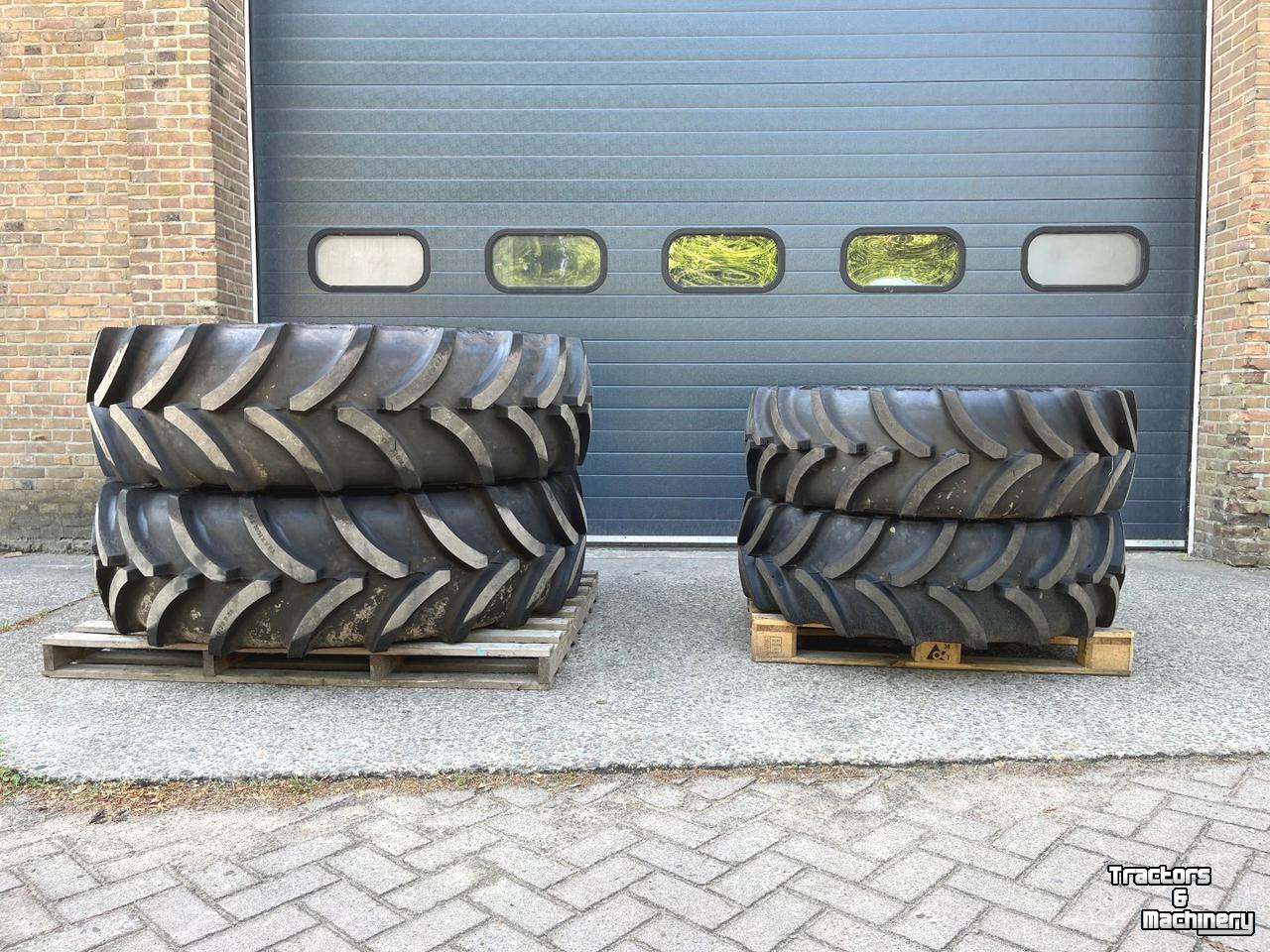 Wheels, Tyres, Rims & Dual spacers Vredestein 380/70R28 EN 480/70R38