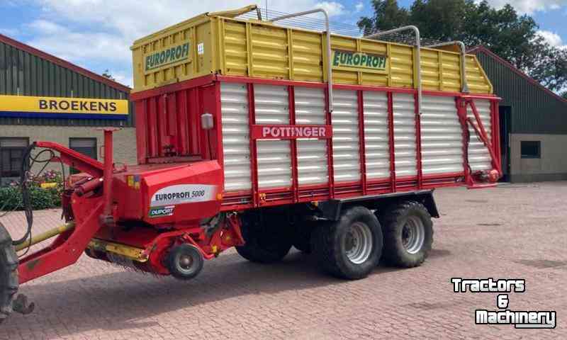 Self-loading wagon Pottinger Europrofi 5000
