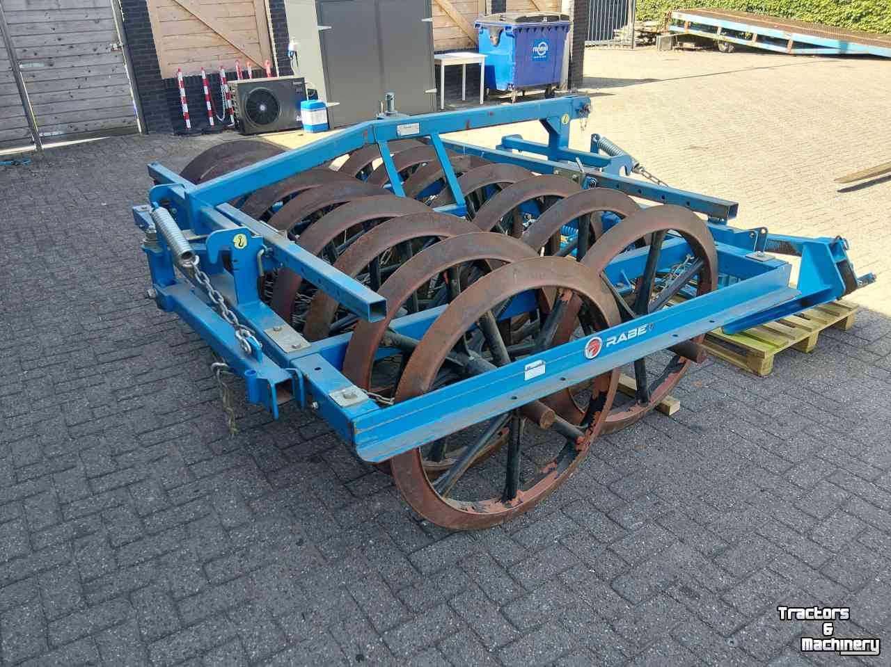 Furrow presses Rabe DUPA 900/17 W-255 45 graden Vorenpakker voor 5 schaar ploeg