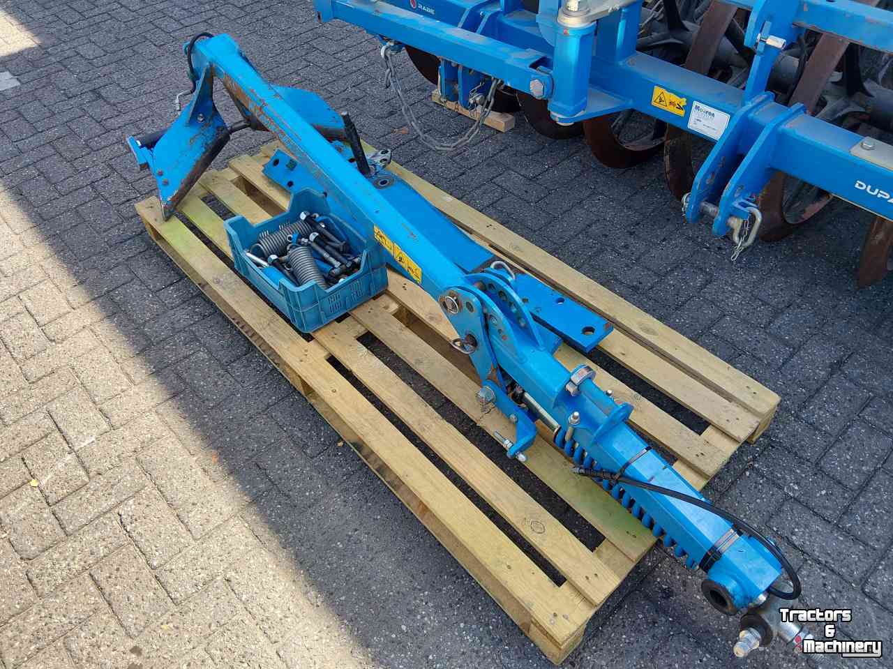 Furrow presses Rabe DUPA 900/17 W-255 45 graden Vorenpakker voor 5 schaar ploeg