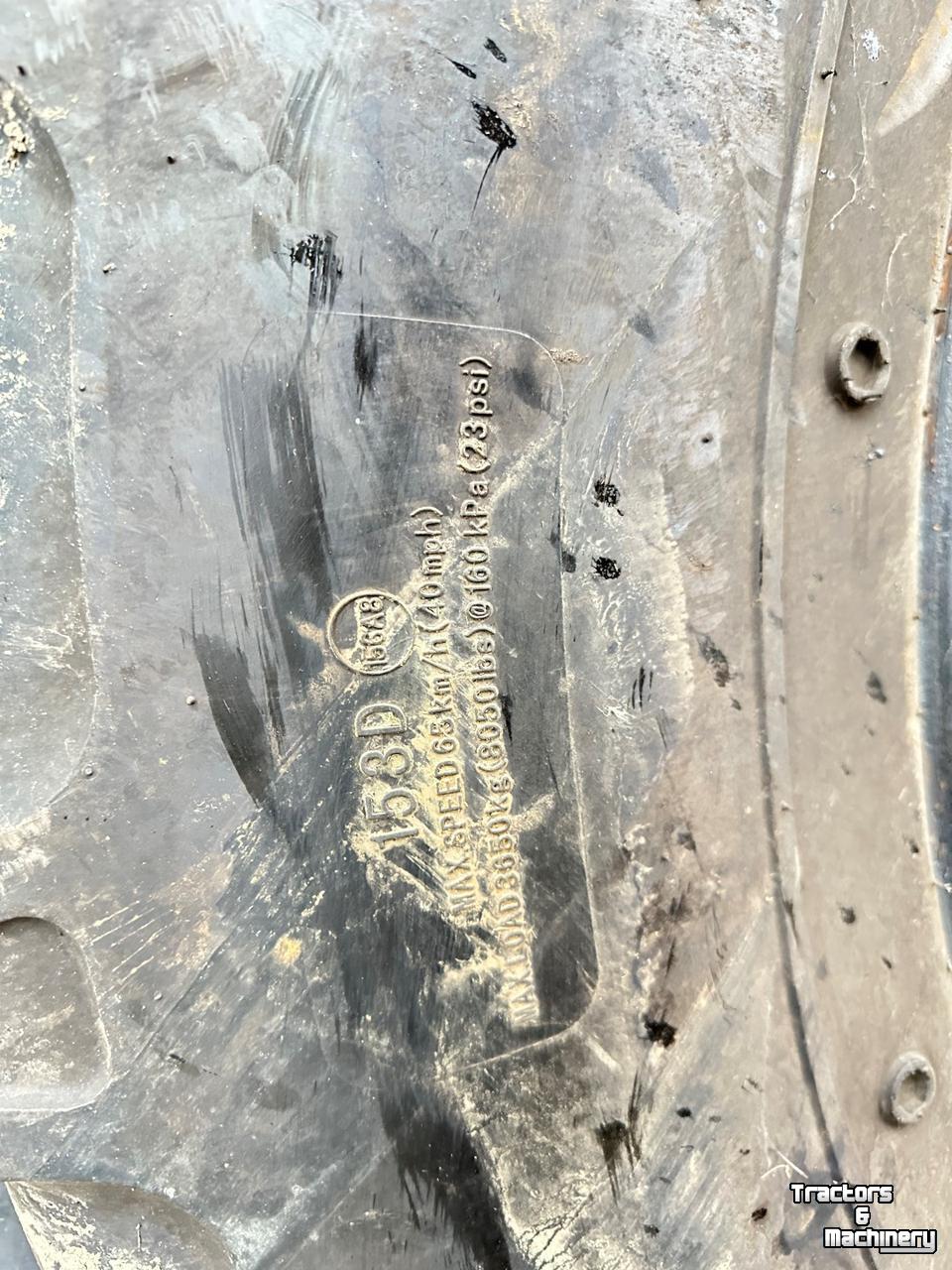 Wheels, Tyres, Rims & Dual spacers Barkley 600/65R38