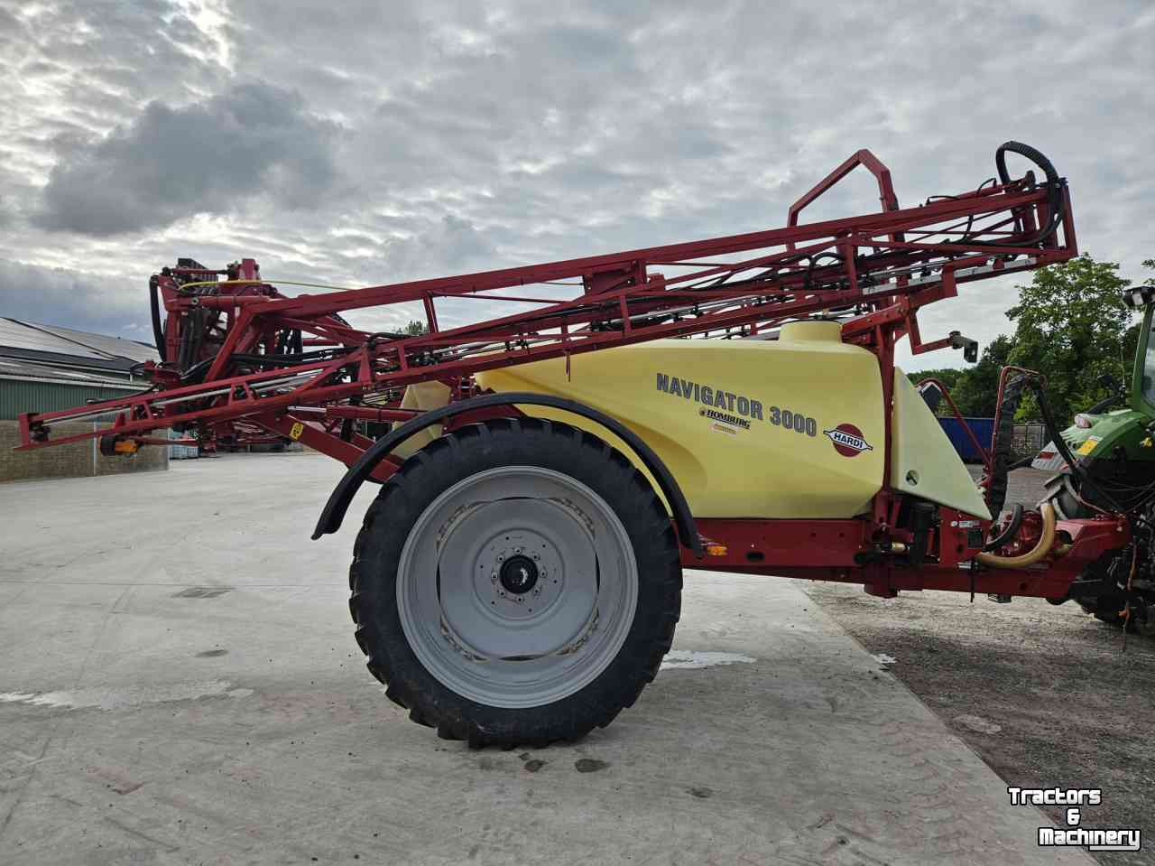 Fieldsprayer pull-type Hardi Navigator 3000 veldspuit, sproeimachine, gewasbescherming