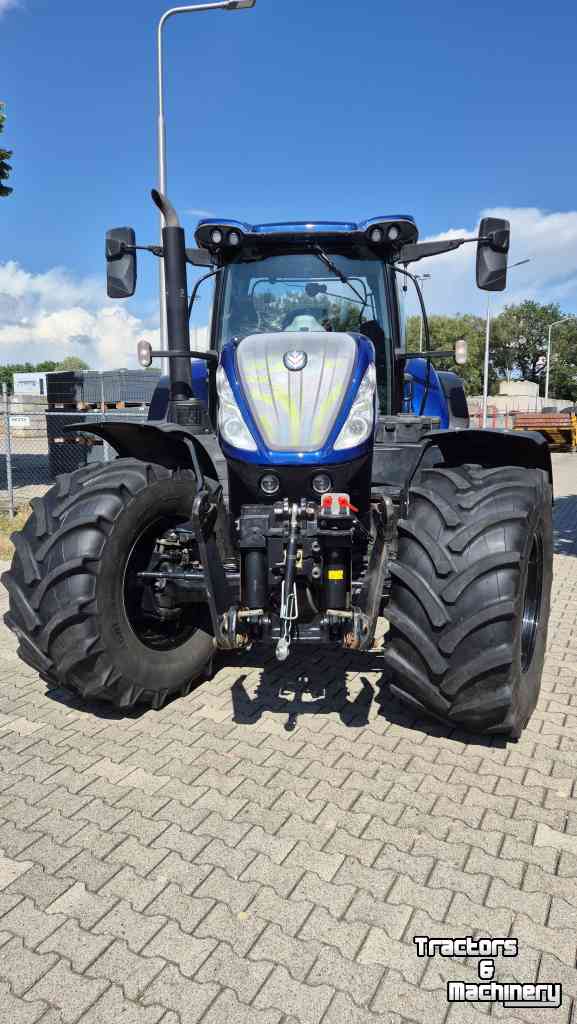Tractor New Holland T7.230 PC 40-eco, Lucht, Fronthef, geveerde cvooras en cabine BluePower