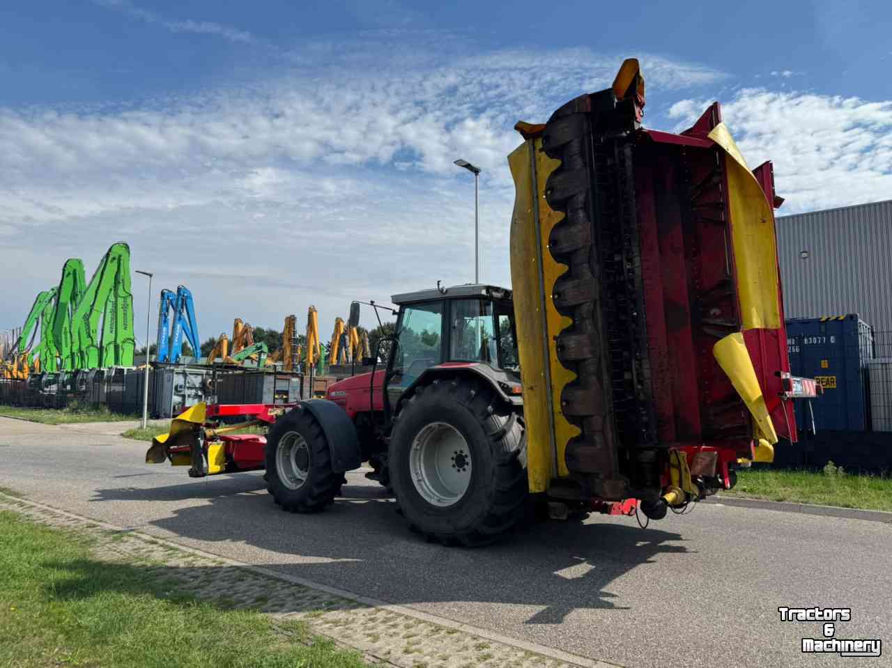 Mower Fella Triple maaier met kneuzer | SM 991 TL-KC | SM 310 FZ-KC