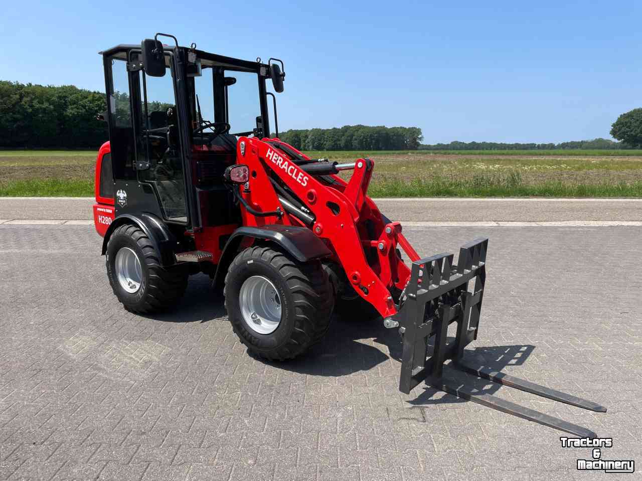 Wheelloader Heracles H280 PRO, Telescoop en Elektrisch