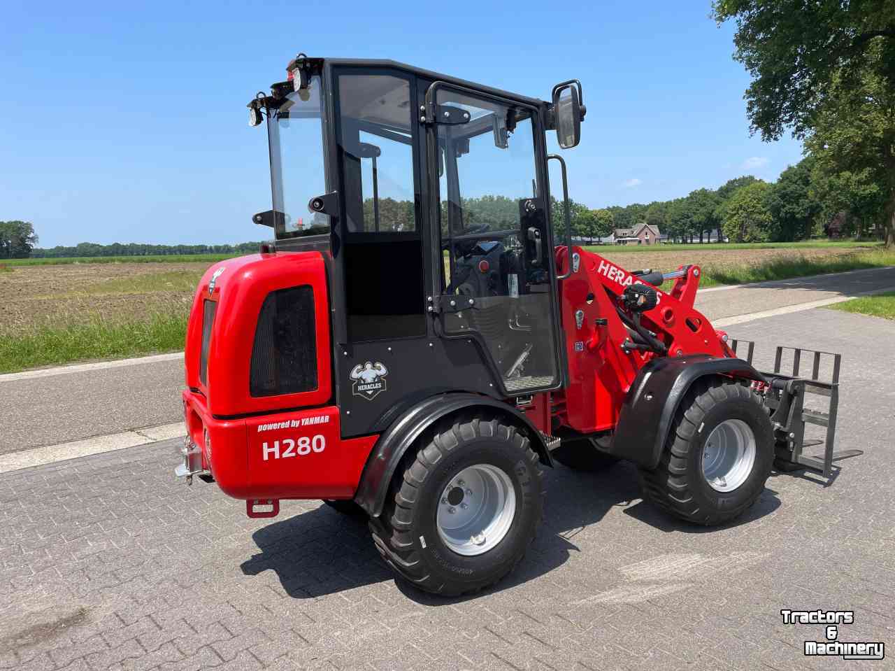 Wheelloader Heracles H280 PRO, Telescoop en Elektrisch