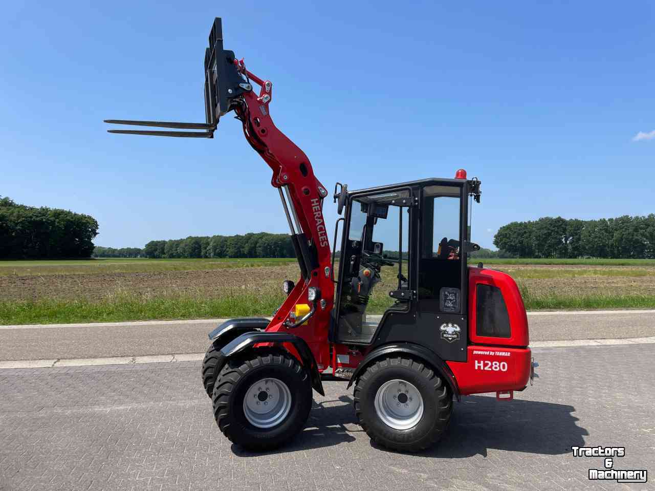 Wheelloader Heracles H280 PRO, Telescoop en Elektrisch