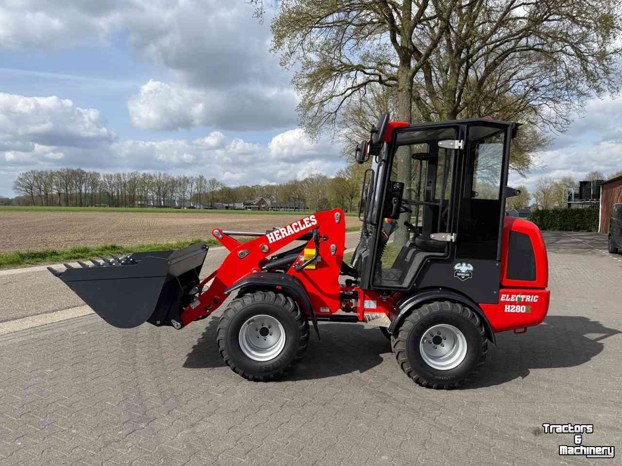 Wheelloader Heracles H280 PRO, Telescoop en Elektrisch