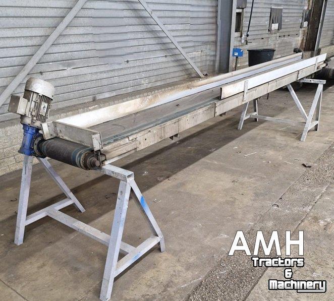 Conveyor  5070X380 TRANSPORTBAND VLAKKE BAND FLAT BELT CONVEYOR BELT FLACHBAND FÖRDERBAND
