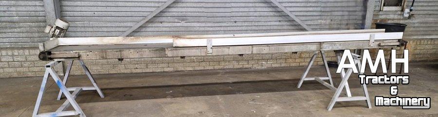 Conveyor  5070X380 TRANSPORTBAND VLAKKE BAND FLAT BELT CONVEYOR BELT FLACHBAND FÖRDERBAND