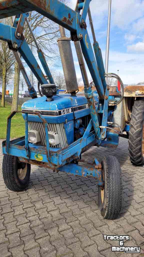 Tractors Ford 5610 Gen II met voorlader