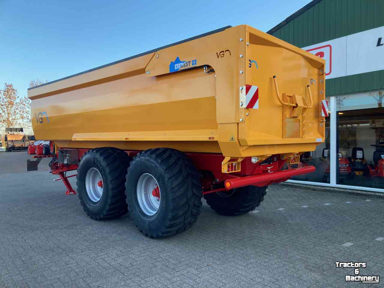 Dumptrailer VGM Everest EV22 landbouwkipper  kipwagen   landbouwtransport