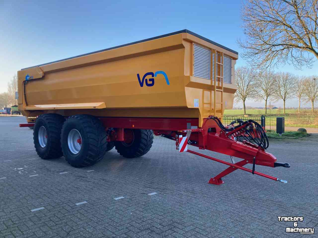 Dumptrailer VGM Everest EV22 landbouwkipper  kipwagen   landbouwtransport