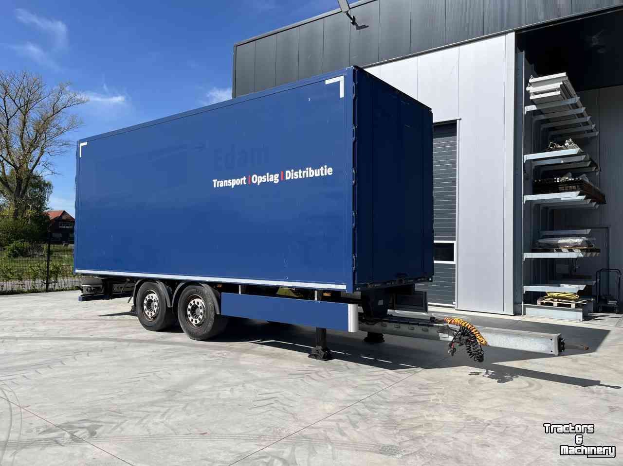 Low loader / Semi trailer  Hertoghs LZV wipkar