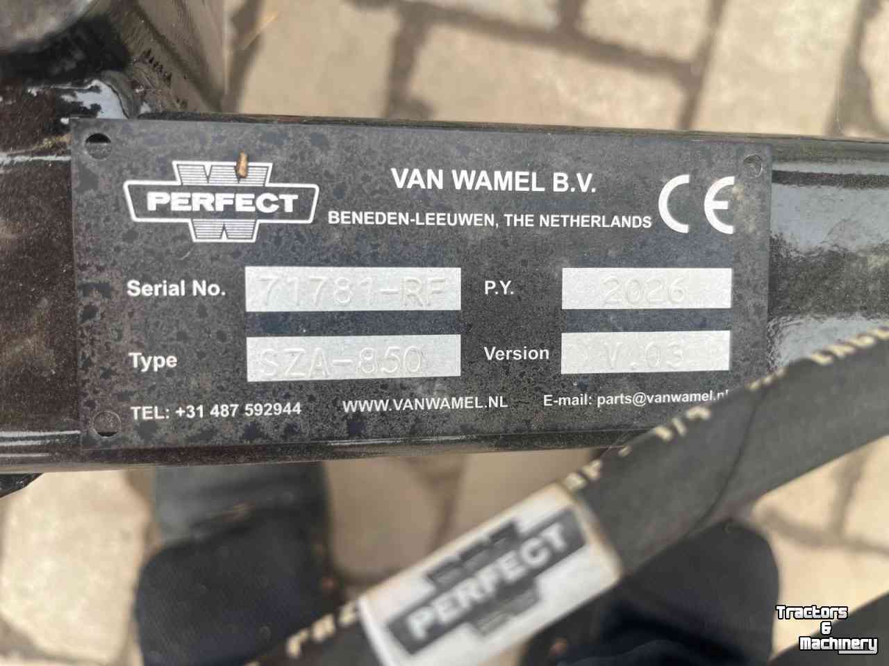 Other grassland-equipment, hay-equipment and accessories Perfect Palenmaaier SZA-850 Nieuw