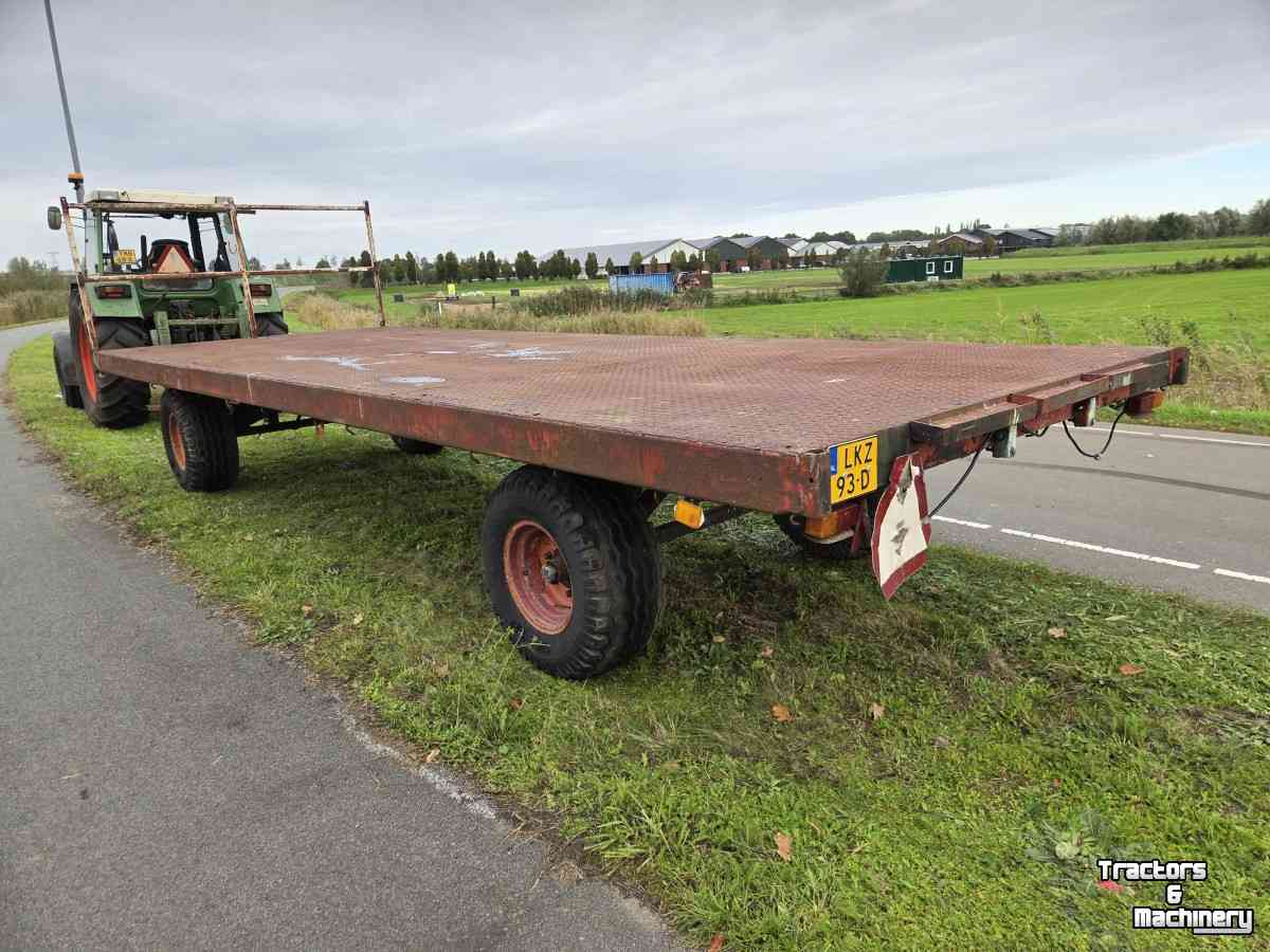 Agricultural wagon Kersten 10 tons balenwagen 700x250cm