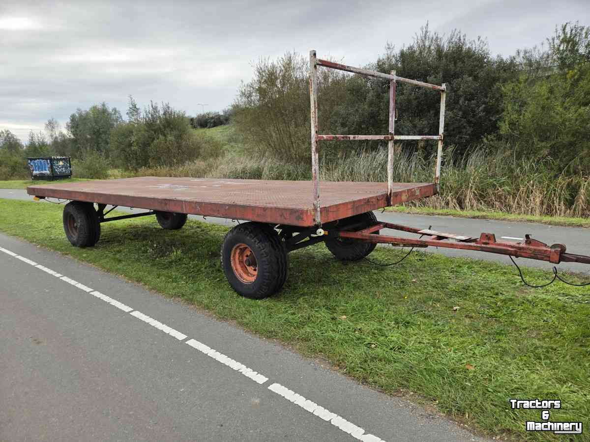 Agricultural wagon Kersten 10 tons balenwagen 700x250cm