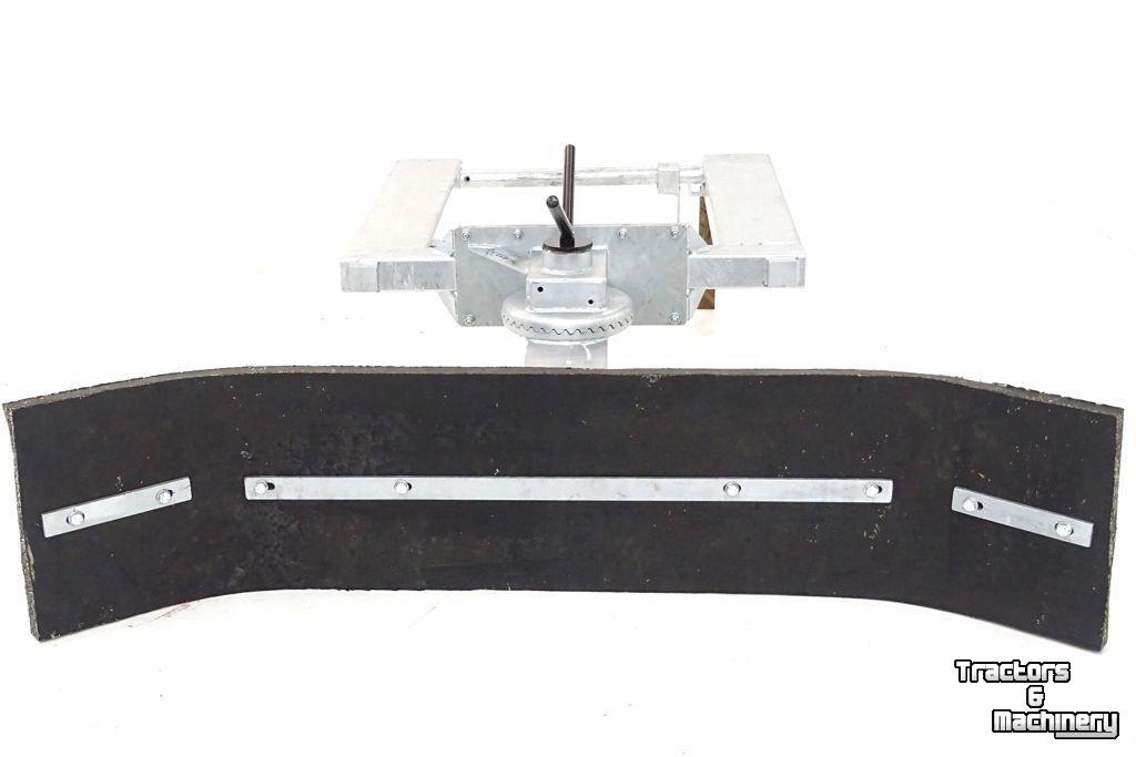 Rubber yard scraper Qmac 180 MECH SCHUIN + HOEK LEPELINSTEEK