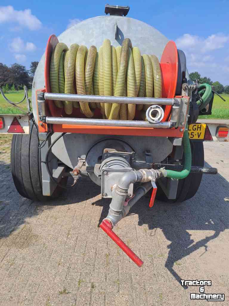 Watering arm Jako 5000 liter watertank met losarm